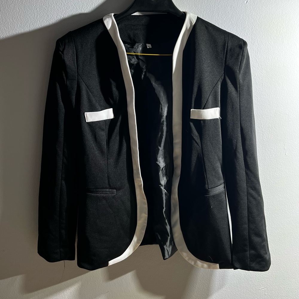 Black and White Jacket from Wish.